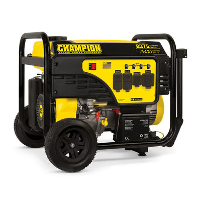 CHAMPION POWER EQUIPMENT 9375/7500-Watt Electric Start Gas Portable Generator - Super Arbor