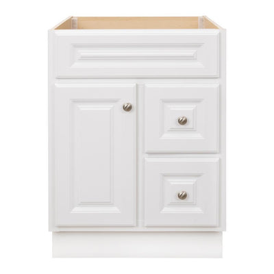 Hampton 48 in. W x 21 in. D x 33.5 in. H Bathroom Vanity Cabinet Only in White - Super Arbor