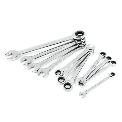 Ratcheting Metric Combination Wrench Set (11-Piece) - Super Arbor