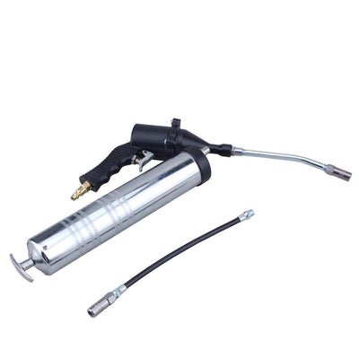 Steel Core Pneumatic Powered Grease Gun with Pistol Grip with Hose Extension - Super Arbor