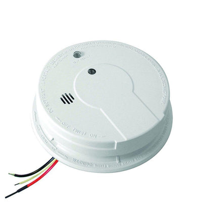 FireX Hardwire Smoke Detector with 9-Volt Battery Backup - Super Arbor