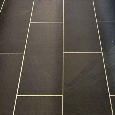 Galactic Slate Black 12 in. x 24 in. Matte Porcelain Floor and Wall Tile (13.62 sq. ft/ case)