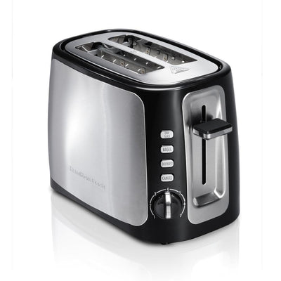 Sure Toast 800 W 2-Slice Stainless Steel Wide Slot Toaster - Super Arbor