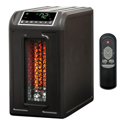 Slimline 800 Vertical Style 500-Watt Quartz Infrared Portable Heater with 3-Elements-Discontinued - Super Arbor