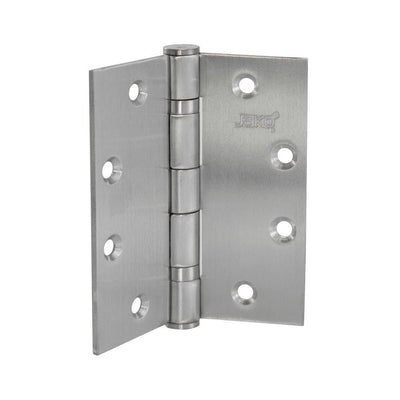 4-1/2 in. x 4-1/2 in. Stainless Steel Full Mortise Hinge with Ball Bearings - Super Arbor