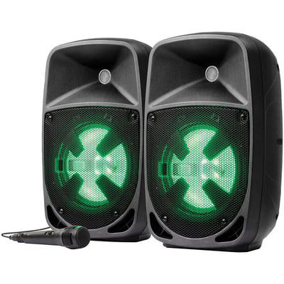 Pro Glow Duo 8 PA System with Lights - Super Arbor