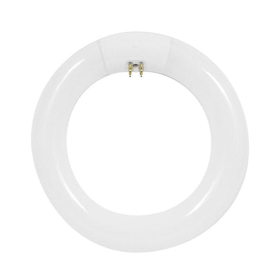 120-Watt Equivalent 9 in. Circline T9 CFL 4-Pin Base Light Bulb Cool White(24-Pack) - Super Arbor