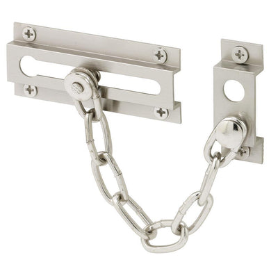 Satin Nickel, Chain Door Guard - Super Arbor
