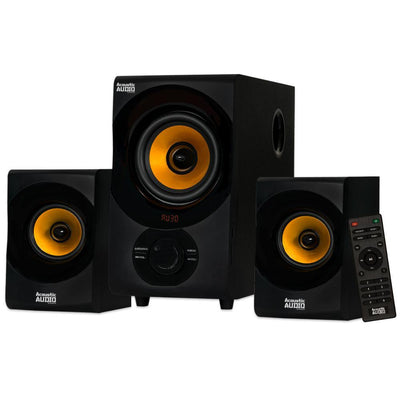 Bluetooth Home 2.1 Speaker System with USB and SD Multimedia - Super Arbor