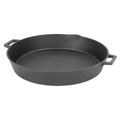 16 in. Cast Iron Skillet in Black - Super Arbor