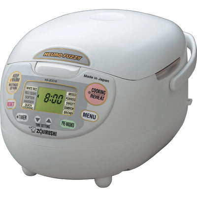 Neuro Fuzzy 5.5-Cup Premium White Rice Cooker with Built-In Timer - Super Arbor