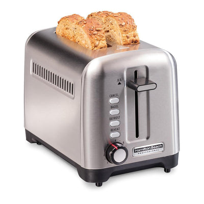 Pro 2-Slice Stainless Steel Wide Slot Toaster - Super Arbor