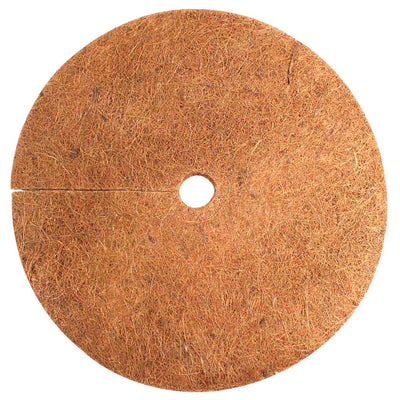 Envelor 14 in. x 0.3 in. Coconut Fiber Mulch Tree Ring Protector Mat (10-Pack) - Super Arbor