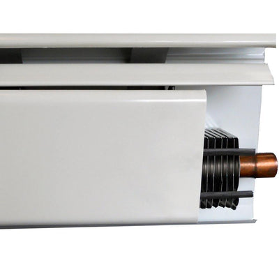 Heat Base 750 4 ft. Fully Assembled Enclosure and Element Hydronic Baseboard - Super Arbor