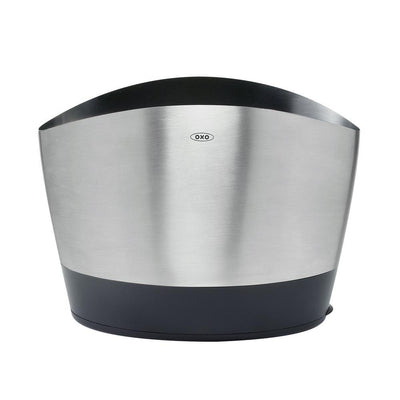 Good Grips Brushed Stainless Steel Utensil Holder - Super Arbor