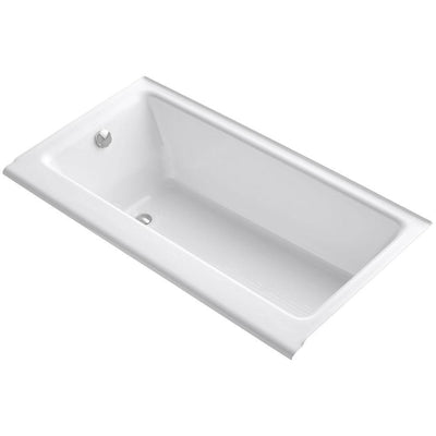 Highbridge 5 ft. Left-Hand Drain Soaking Tub in White - Super Arbor