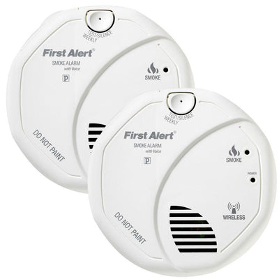 Wireless Interconnect Smoke Detector (2-Pack) - Super Arbor