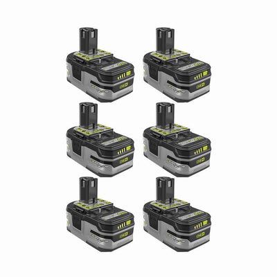 18-Volt ONE+ Lithium-Ion 4.0 Ah LITHIUM+ HP High Capacity Battery (6-Pack) - Super Arbor
