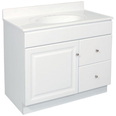 Wyndham 48 in. W x 21 in. H Bathroom Vanity Cabinet Only in White Semi-Gloss