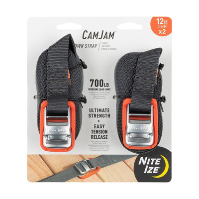 CamJam 12 ft. Tie Down Strap (2-Pack) - Super Arbor