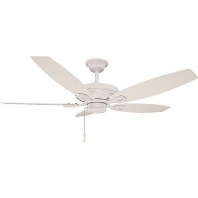 Hampton Bay 3572982 North Pond 52 In. Indoor/Outdoor Matte White Ceiling Fan