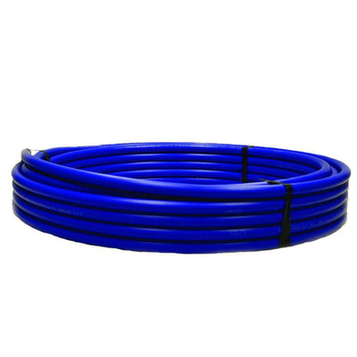 3/4 in. x 100 ft. 250 psi Polyethylene Pipe Blue - Super Arbor