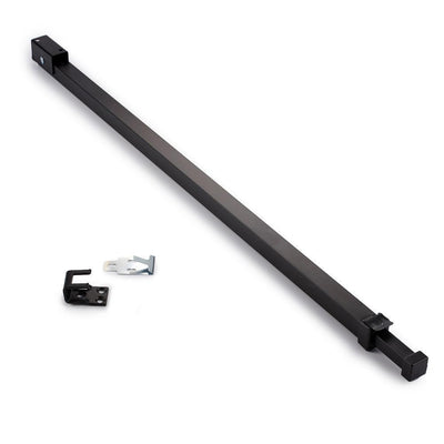 Patio Door Security Bar with Anti-Lift Lock (Black) - Super Arbor