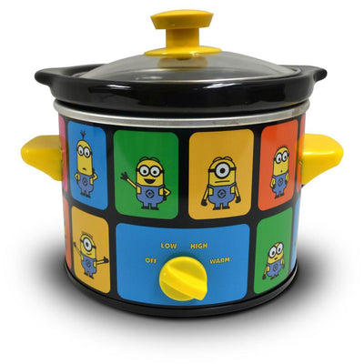 Minions 2 Qt. Slow Cooker Yellow - Super Arbor