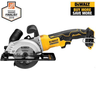 ATOMIC 20-Volt MAX Cordless 4-1/2 in. Circular Saw (Tool-Only) - Super Arbor