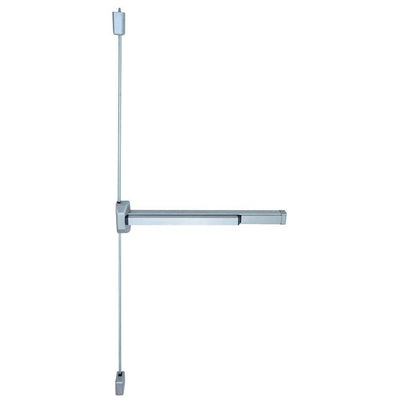 Silver Vertical Type Push Bar Exit Device Fire Rate - Super Arbor