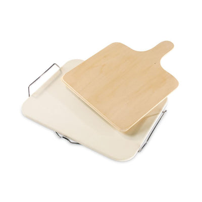 Pizza Stone Square with Spatula - Super Arbor