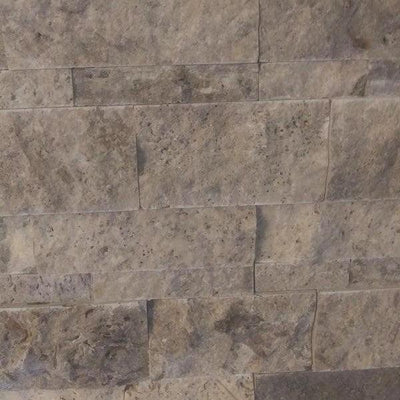 Silver Crescent 6-in x 12-in Natural Stone Travertine Stone Look Wall Tile (0.48-sq. ft/ Piece)