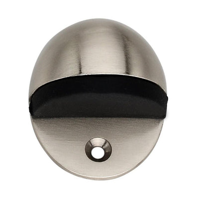 Floor Mount 2 in. Satin Nickel Door Stop - Super Arbor