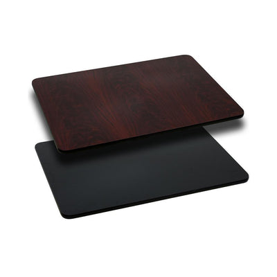 Black/Mahogany Table Top - Super Arbor