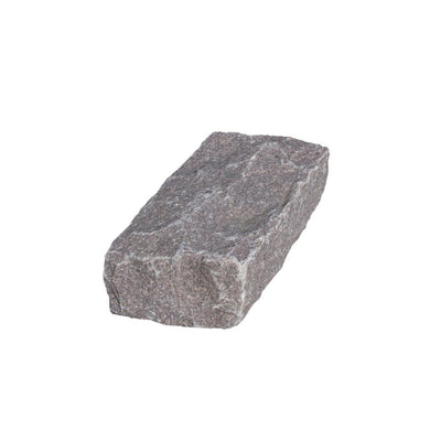 Cobblestone 9 in. x 5 in. x 5 in. Rose Granite Edging (75-Pieces/56 Linear ft./Pallet) - Super Arbor