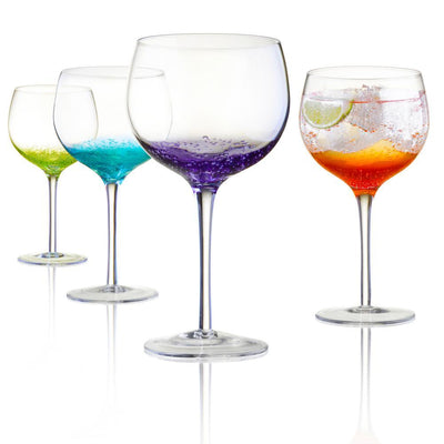 Fizzy Gin Glass/Balloon Red Wine Glasses (Set of 4) - Super Arbor