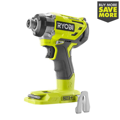 18-Volt ONE+ Cordless Brushless 3-Speed 1/4 in. Hex Impact Driver (Tool Only) with Belt Clip - Super Arbor