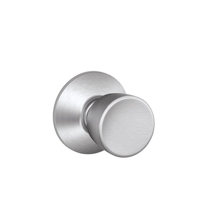 Bell Series Satin Chrome Passage Hall/Closet Door Knob - Super Arbor