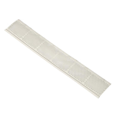 3 ft. White Snap-In Filter Gutter Guard (25-Pack)