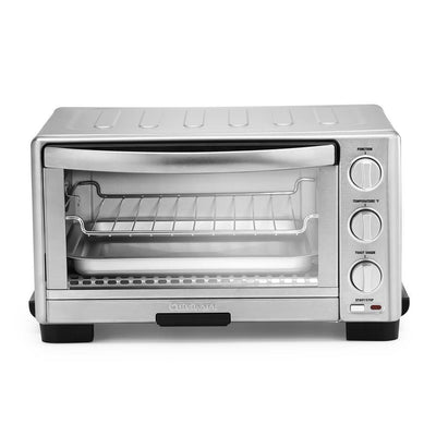 1800 W 6-Slice Stainless Steel Toaster Oven Broiler - Super Arbor