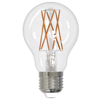 Bulbrite 75-Watt Equivalent A19 Clear Dimmable Edison LED Light Bulb Soft White (2-Pack) - Super Arbor