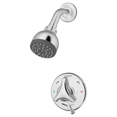 Origins Single-Handle 1-Spray Round Shower Faucet with VersaFlex Integral Diverter in Polished Chrome (Valve Included) - Super Arbor