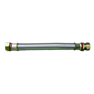3/4 in. FIP x 7/8 in. Compression x 18 in. Stainless Steel Water Heater Supply Line - Super Arbor