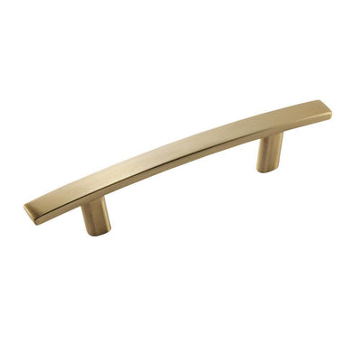 Cyprus 3 in (76 mm) Center-to-Center Golden Champagne Cabinet Pull - Super Arbor