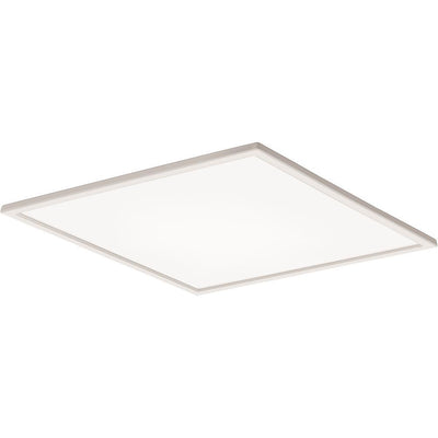 EPANL 2 ft. x 2 ft. White Edge Lit Integrated LED Flat Panel Light, 3478 Lumens 4000K - Super Arbor