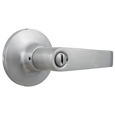 Commercial 2-3/4 in. Satin Chrome Privacy Bed/Bath Door Lever - Super Arbor