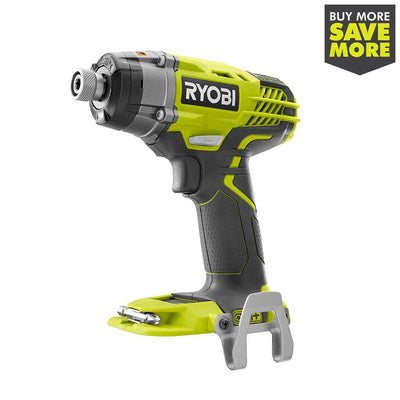 18-Volt ONE+ Cordless 3-Speed 1/4 in. Hex Impact Driver (Tool Only) - Super Arbor