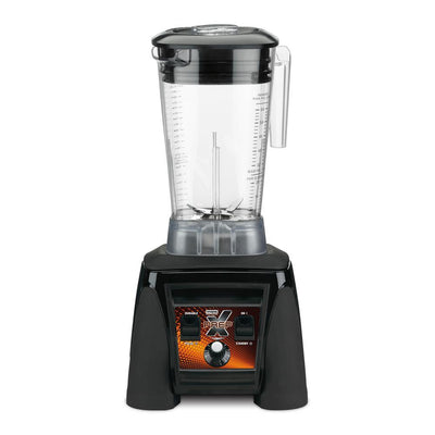 Xtreme 64 oz. 10-Speed Clear Blender Black with 3.5 HP and Variable Speed Dial Controls - Super Arbor