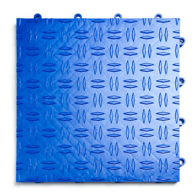 MotorDeck 12 in. x 12 in. Diamond Royal Blue Modular Tile Garage Flooring (24-Pack)