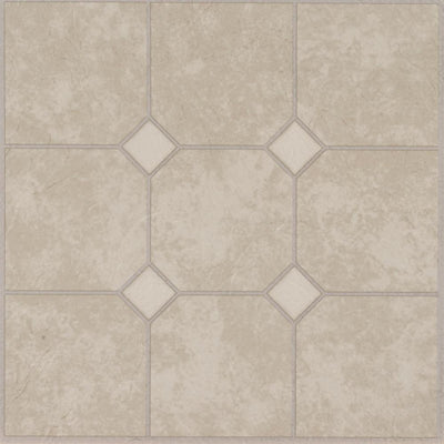 Armstrong Rockport Marble Sand 12 in. x 12 in. Residential Peel and Stick Vinyl Tile Flooring (45 sq. ft. / case) - Super Arbor